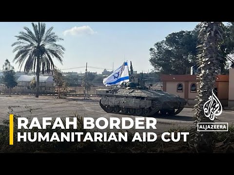 Video: Israeli army tanks have been used to close the Rafah border crossing