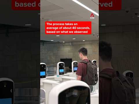 Video: Foreigners entering Singapore can now use automated lanes at Changi Airport without enrolment