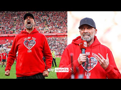 Video: Jurgen Klopp’s FULL speech at Anfield after his last Liverpool game 🔴
