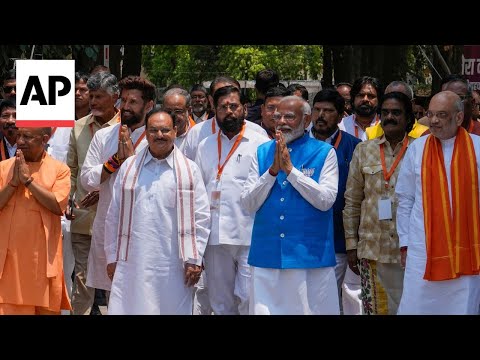 Video: Prime Minister Modi files nomination to run for a third term in India’s election