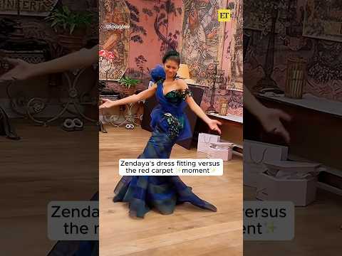 Video: Zendaya’s Met Gala Fitting! #shorts #metgala #metgala2024