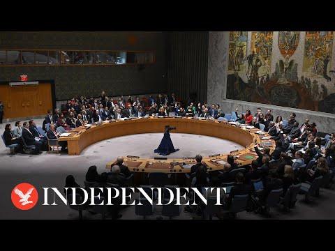 Video: Live: UN vote for resolution on Palestine membership