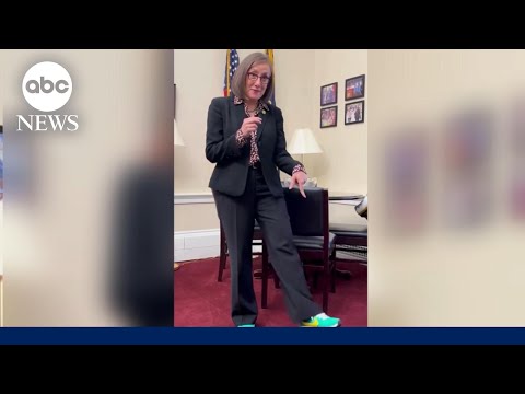 Video: Politicians show off their kicks with sneaker day on Capitol Hill