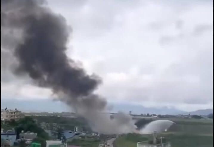 BREAKING: Plane crashes on take-off in Nepal