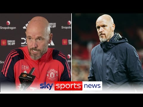 Video: Erik ten Hag: “We are still a work in progress”