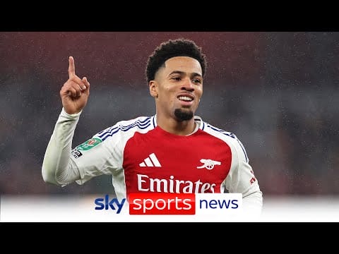 Video: 17-year-old Ethan Nwaneri scores twice aa Arsenal thrash Bolton 5-1 in EFL Cup third round