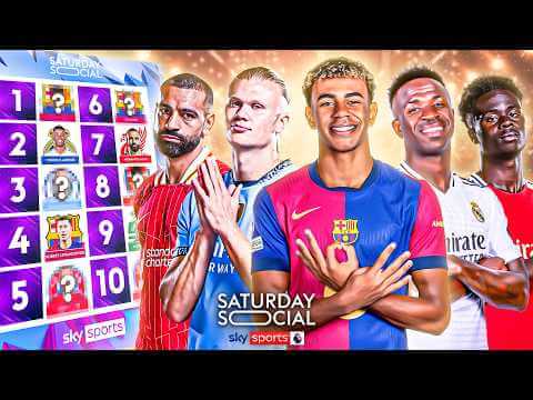 Video: Ranking the 10 BEST forwards in Europe RIGHT NOW! 🔥 | Saturday Social