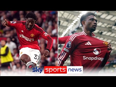 Video: Manchester United preparing to discuss new contracts with Kobbie Mainoo and Amad Diallo