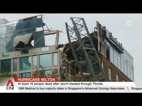 Video: Florida reels from devastation left by Hurricane Milton