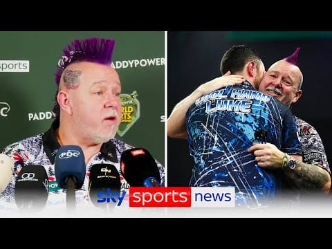 Video Peter Wright Reacts To Knocking Out Defending Champion Luke