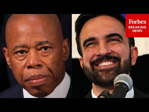 Video:  WATCH LIVE: NYC Mayor Adams Holds Press Briefing After Zohran Mamdani Wins NYC Dem Mayoral Primary