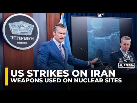 Video: Pentagon showcases weapons used to destroy Iran’s nuclear sites