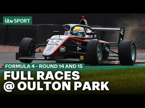 Video:  FULL RACES: Formula 4 – Round 14 and 15 @ Oulton Park 2025 | ITV Sport