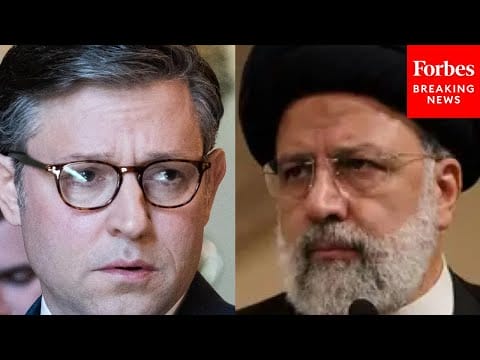 Video:  Reporter To Speaker Johnson: ‘Why Not Have Congress Vote On Iran?’