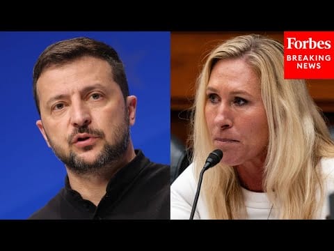 Video:  ‘Zelenksy Is A Dictator’: Marjorie Taylor Greene Advocates For Funding To Be Cut Off From Ukraine
