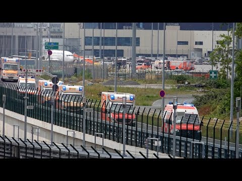 Video:  🔔 Feuerwehr-Großübung am Frankfurt Airport – 3. Juni 2025