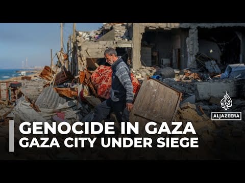 Video: Israeli strikes devastate Gaza City as residents refuse to flee