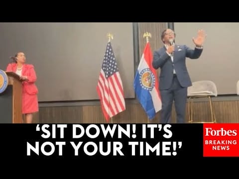 Video:  Crowd Barely Lets Wesley Bell Get A Word Out After He’s Asked If There Is A ‘Genocide’ In Gaza