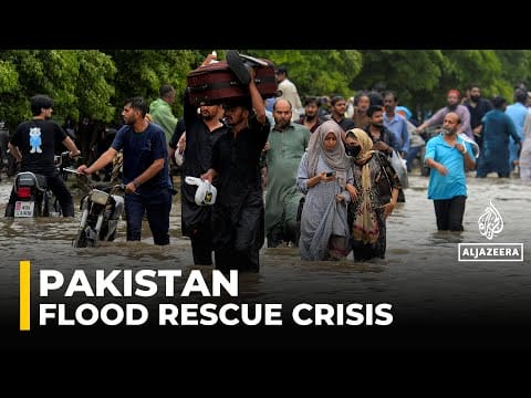 Video: Northern Pakistan flooding: Rescuers search as death toll nears 400