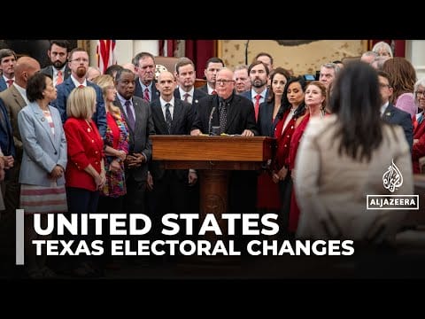 Video: Texas Republicans approve controversial Trump-backed congressional map
