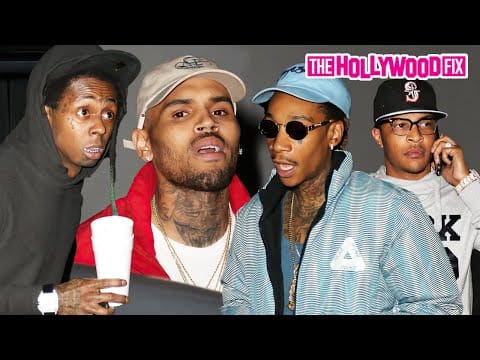 Video: Lil Wayne, Chris Brown, Wiz Khalifa, T.I. & Welven Da Great Pull Up To Party At ‘Ace Of Diamonds’