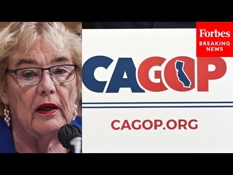 Video:  Zoe Lofgren Asked Which Republican Representatives May Be Targeted In California Redistricting