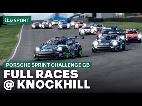 Video:  FULL RACE: Porsche Sprint Challenge GB – Round 11 and 12 @ Knockhill 2025 | ITV Sport