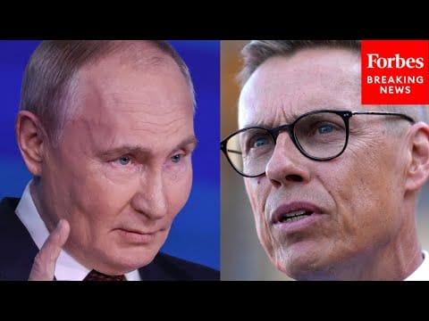 Video:  Finnish President: ‘I’m Sure’ European Leaders And Trump Can ‘End Russia’s War Of Aggression’
