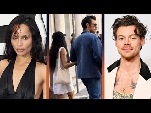 Video: Zoë Kravitz and Harry Styles Spark ROMANCE Rumors in Rome