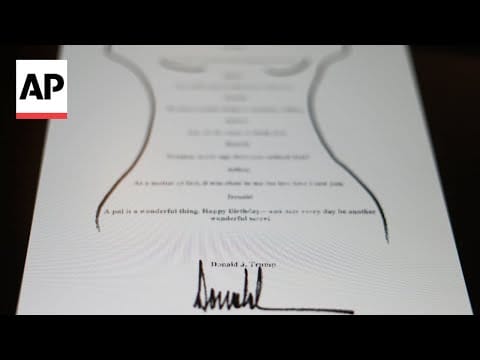 Video: Trump and Bill Clinton appear to be in Epstein’s birthday book