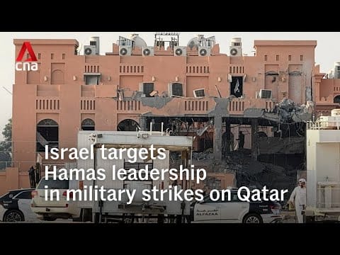 Video: Israel targets Hamas leadership in military strikes on Qatar