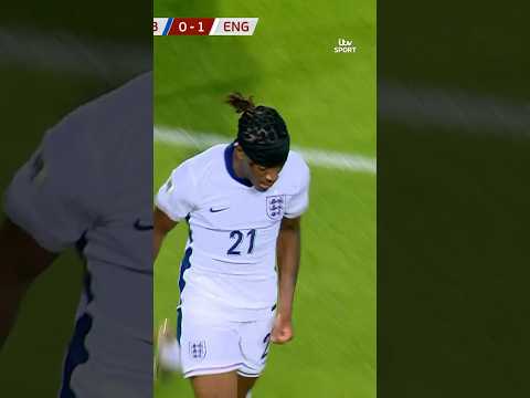 Video:  An UNREAL goal from England 🤯