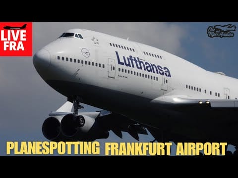 Video:  🔴Live Planespotting Frankfurt Airport Zeppelinheim Pilot Mitch DE2228 🛫 #live