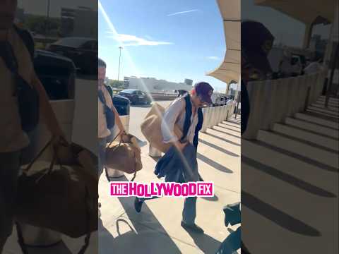 Video: Harry Styles & Zoe Kravitz Jet Out Of The Airport Together In New York, NY