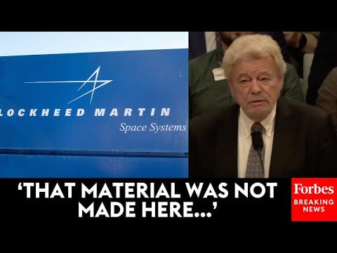 Video:  UAP Journalist George Knapp Alleges Lockheed Martin Held ‘Unusual Material’ At A California Facility