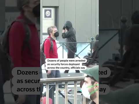 Video: French police arrest dozens in ‘Block Everything’ protests