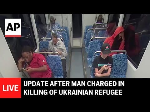 Video: LIVE: Update after man charged with federal crime in killing of Ukrainian refugee