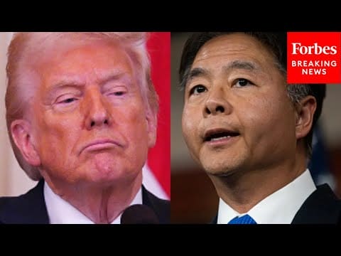 Video:  ‘Trump’s Economy Sucks’  Ted Lieu Blasts Trump After US Latest Bureau Of Labor Statistics Report