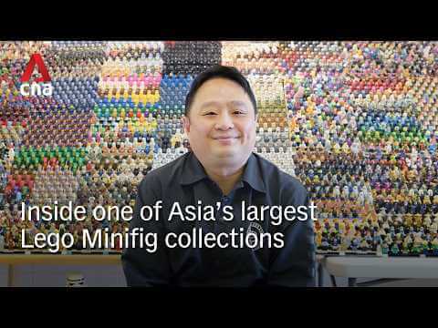 Video: The Singaporean Lego collector with over 6,000 Minifigures in his 4-room HDB flat