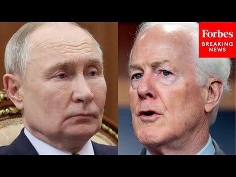 Video:  ‘He Has Not, And Cannot Win This War’: Cornyn Urges More Russia Sanctions To Force Putin Into Deal