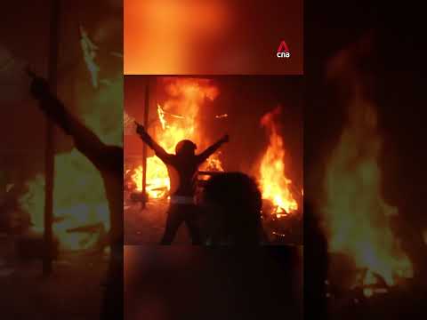 Video: Nepal protesters torch parliament building, prime minister’s private residence