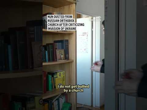 Video: Nun ousted from a U.S. branch of the Russian Orthodox Church after criticizing invasion of Ukraine