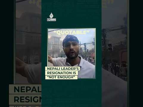 Video: Nepali leader’s resignation is “not enough”