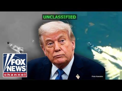 Video: WAR ON DRUGS: Trump strike takes out ‘narcoterrorists’