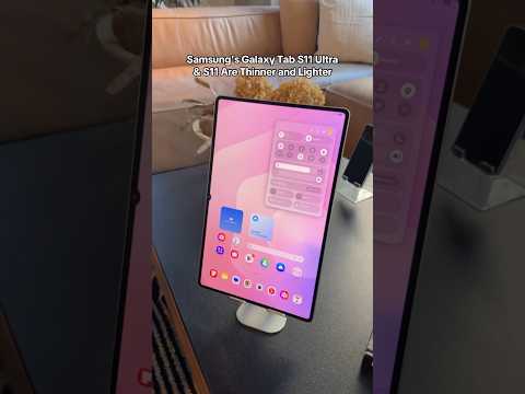Video: Meet The Samsung Galaxy Tab S11 Series: Galaxy Tab S11 Ultra & Galaxy Tab S11