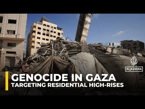 Video: Israeli army issues threat against Gaza City’s Al-Ruya building