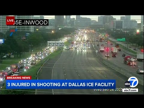 Video:  3 people shot at Dallas ICE field office