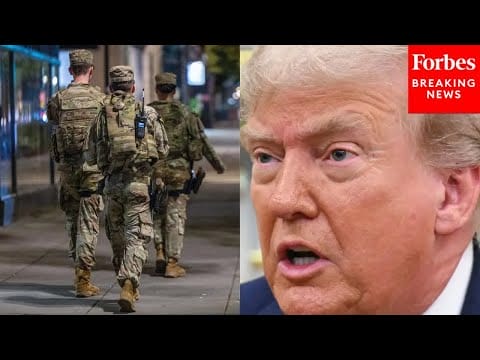 Video:  ‘We Literally Have No Crimes’: Trump Celebrates D.C. Crime Crackdown