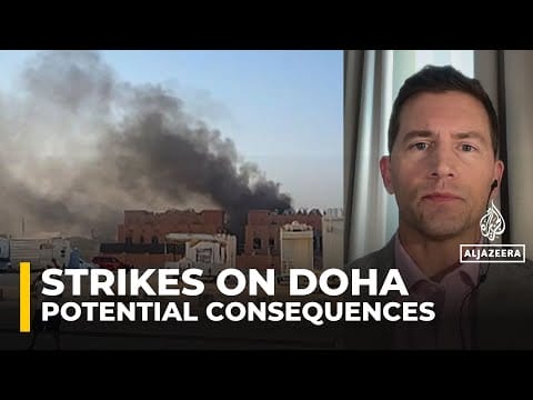 Video: Former US official looks at the potential consequences of Israel’s strikes in Doha