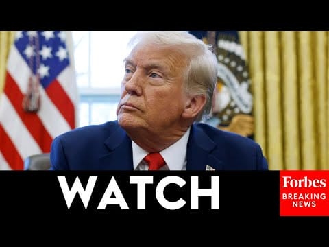 Video:  WATCH LIVE: Trump Makes Announcement In Oval Office After Massive ICE Raid On Georgia Hyundai Plant